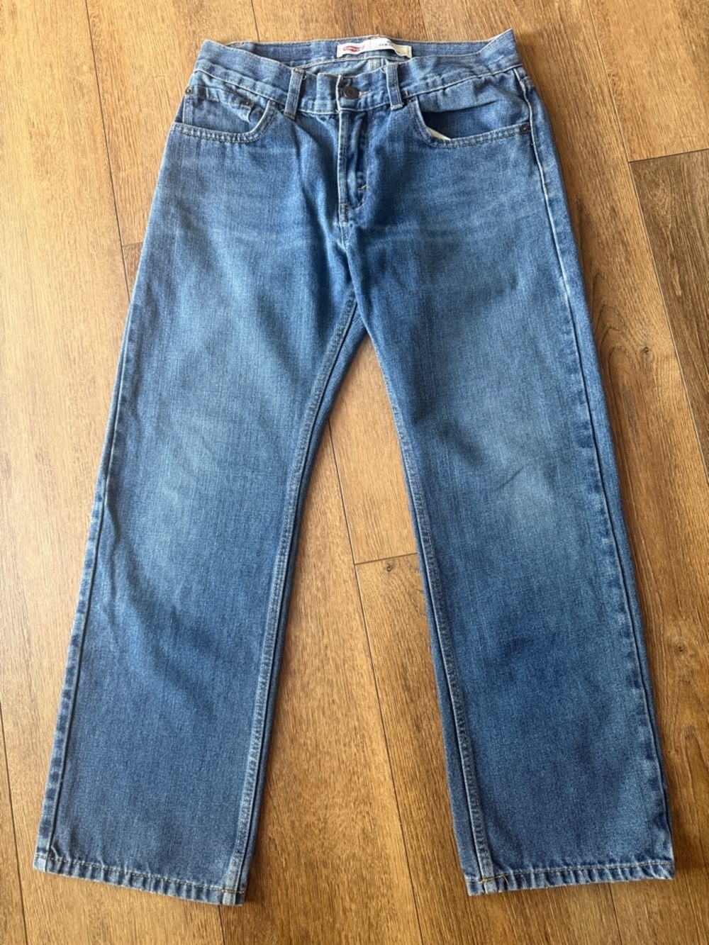 Levi's Men's Straight Blue Denim Jeans